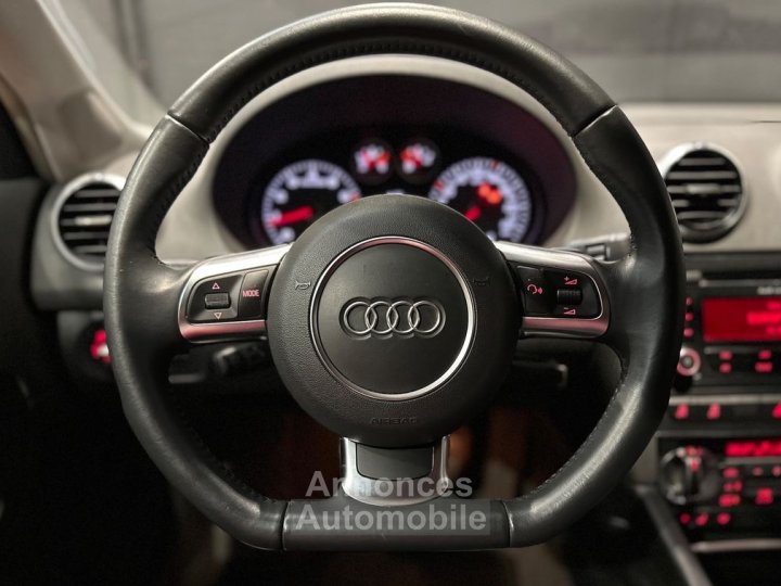 Audi A3 Sportback 12 tfsi 105ch ambiente s-tronic sieges chauffants xenon radars av-ar clim bi-zone - 4