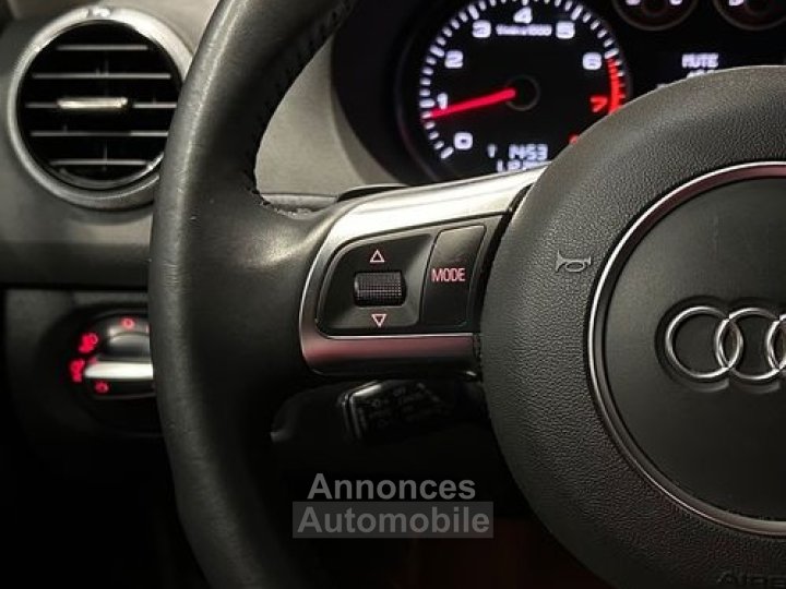 Audi A3 Sportback 12 tfsi 105ch ambiente s-tronic sieges chauffants xenon radars av-ar clim bi-zone - 25