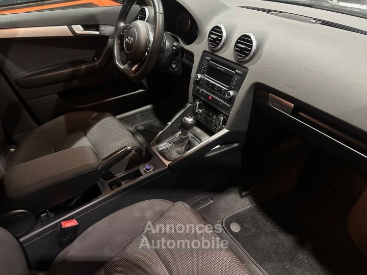 Audi A3 Sportback 12 tfsi 105ch ambiente s-tronic sieges chauffants xenon radars av-ar clim bi-zone - 28