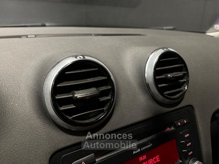 Audi A3 Sportback 12 tfsi 105ch ambiente s-tronic sieges chauffants xenon radars av-ar clim bi-zone - 31