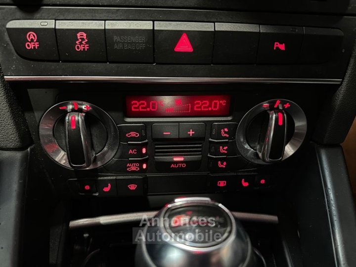 Audi A3 Sportback 12 tfsi 105ch ambiente s-tronic sieges chauffants xenon radars av-ar clim bi-zone - 35