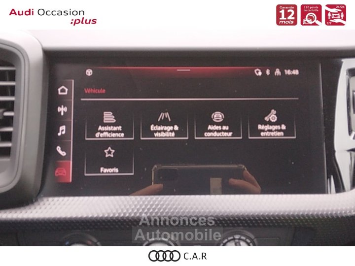 Audi A1 Sportback 25 TFSI 95 ch BVM5 Entry - 15