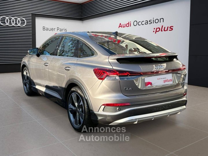 Audi Q4 E-Tron SPORTBACK Sportback 40 204 ch 82 kWh S line - 4