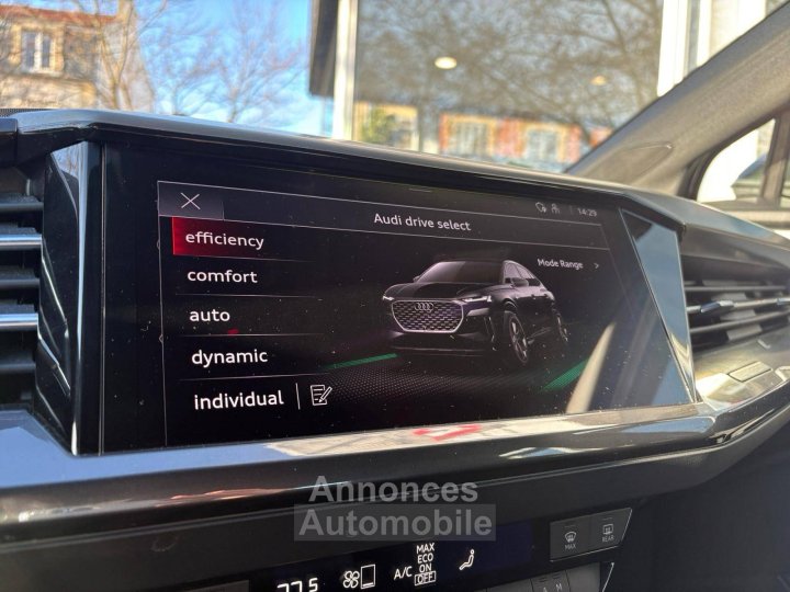 Audi Q4 E-Tron SPORTBACK Sportback 40 204 ch 82 kWh S line - 19