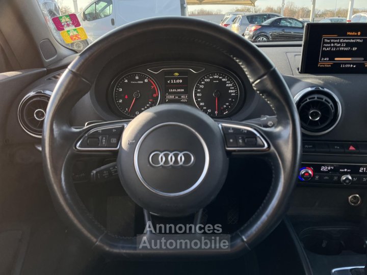 Audi A3 Cabriolet 14 TFSI 150CH BVA S-Tronic7 Ambition Luxe GTIE 12M - 11