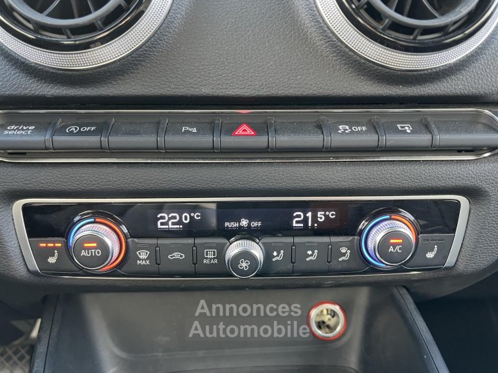 Audi A3 Cabriolet 14 TFSI 150CH BVA S-Tronic7 Ambition Luxe GTIE 12M - 13