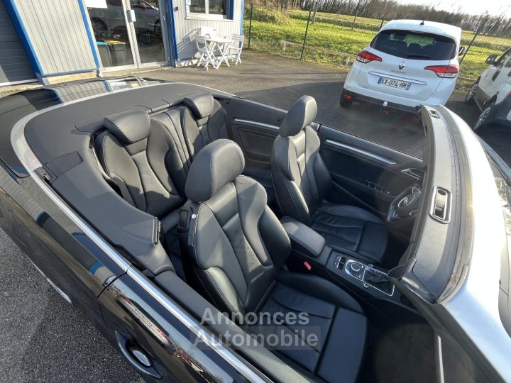 Audi A3 Cabriolet 14 TFSI 150CH BVA S-Tronic7 Ambition Luxe GTIE 12M - 19