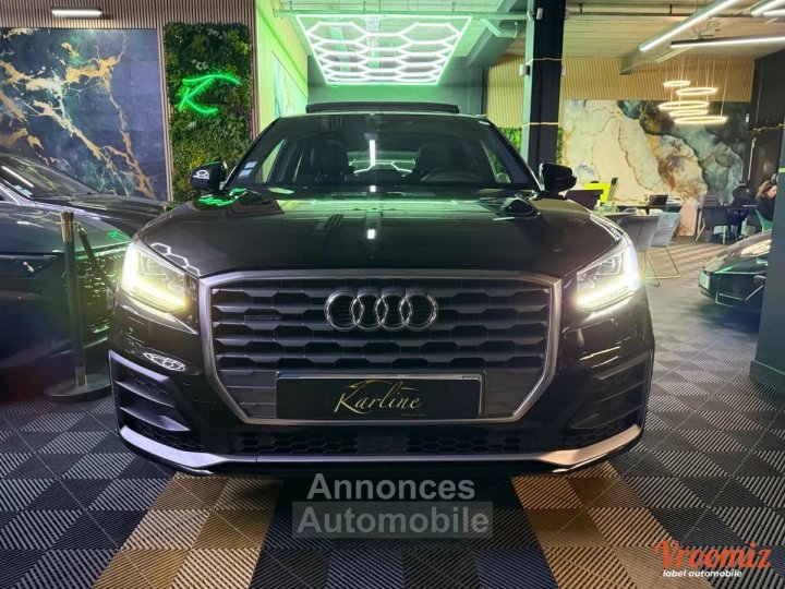 Audi Q2 20 TDI 190 S-LINE QUATTRO S-TRONIC7 I GARANTIE MAI 2027 - CARPLAY - TOIT OUVRANT - 2