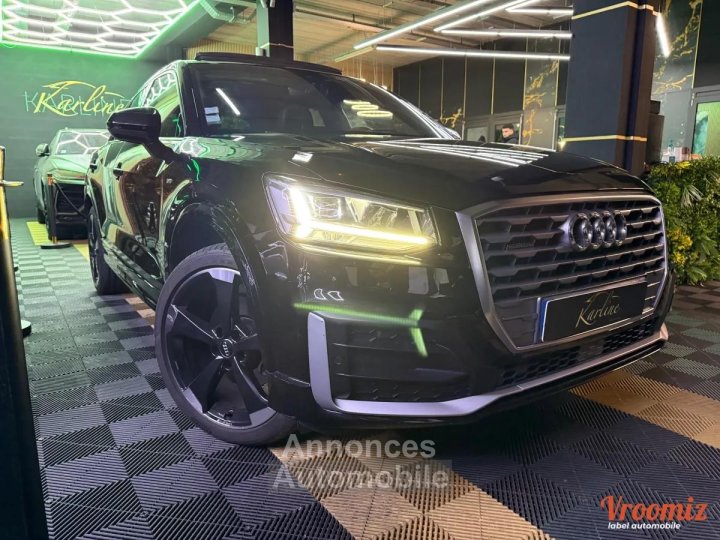 Audi Q2 20 TDI 190 S-LINE QUATTRO S-TRONIC7 I GARANTIE MAI 2027 - CARPLAY - TOIT OUVRANT - 3