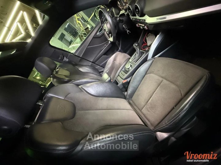 Audi Q2 20 TDI 190 S-LINE QUATTRO S-TRONIC7 I GARANTIE MAI 2027 - CARPLAY - TOIT OUVRANT - 16