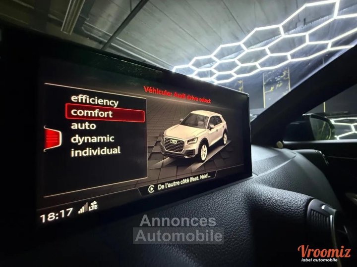 Audi Q2 20 TDI 190 S-LINE QUATTRO S-TRONIC7 I GARANTIE MAI 2027 - CARPLAY - TOIT OUVRANT - 25
