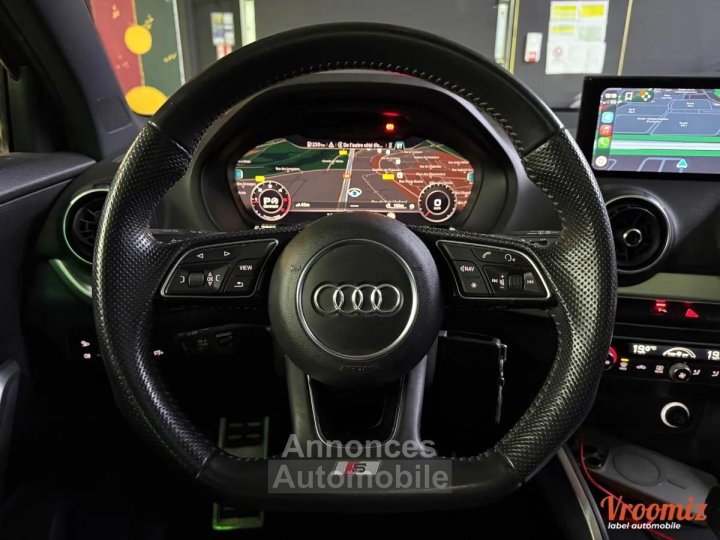 Audi Q2 20 TDI 190 S-LINE QUATTRO S-TRONIC7 I GARANTIE MAI 2027 - CARPLAY - TOIT OUVRANT - 27