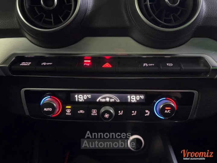 Audi Q2 20 TDI 190 S-LINE QUATTRO S-TRONIC7 I GARANTIE MAI 2027 - CARPLAY - TOIT OUVRANT - 40