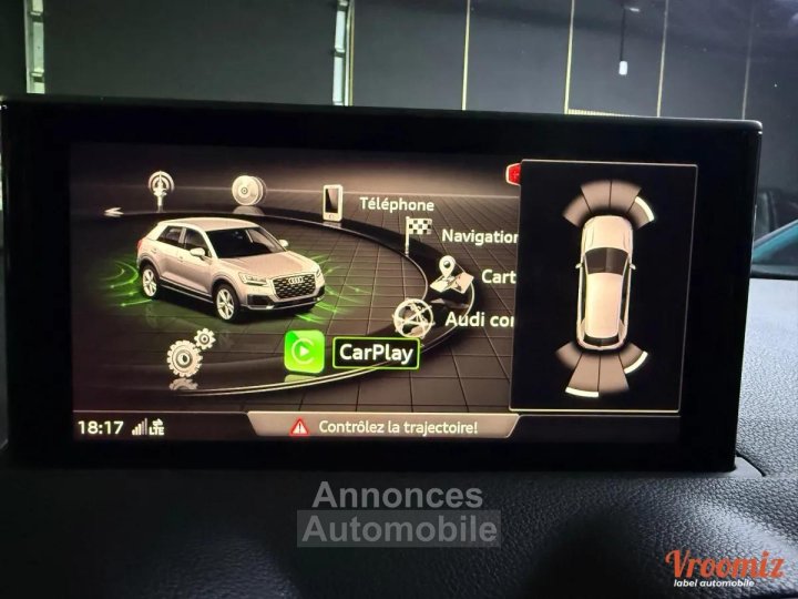Audi Q2 20 TDI 190 S-LINE QUATTRO S-TRONIC7 I GARANTIE MAI 2027 - CARPLAY - TOIT OUVRANT - 41