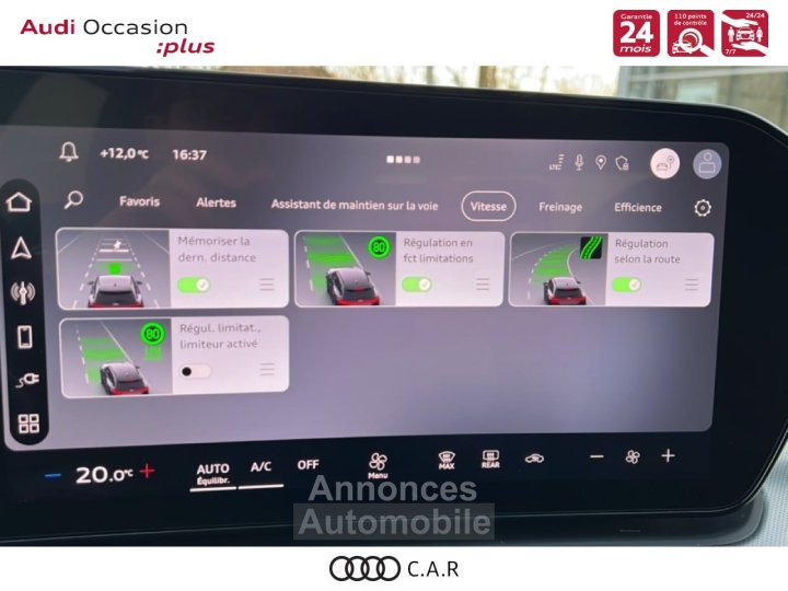 Audi Q3 HYBRIDE e-hybrid 272 ch S tronic 6 S line - 19