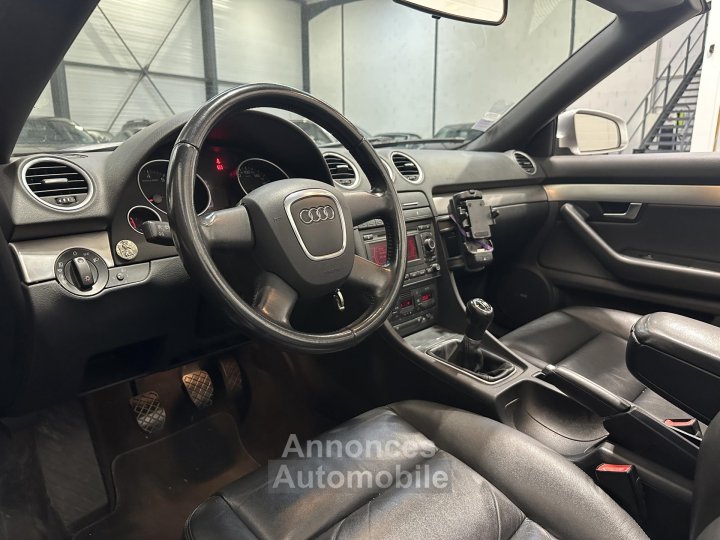 Audi A4 Cabriolet 18i Tbo 163 ch Design Edition - Suivi Complet - 17