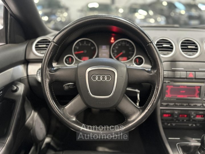Audi A4 Cabriolet 18i Tbo 163 ch Design Edition - Suivi Complet - 21