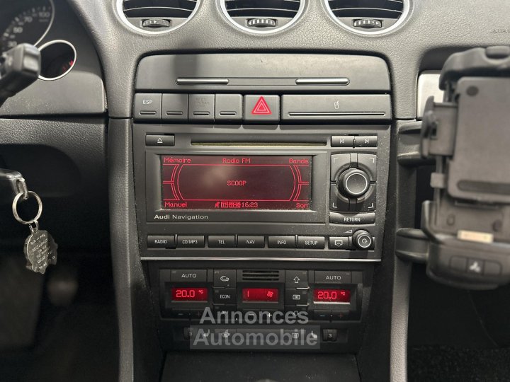 Audi A4 Cabriolet 18i Tbo 163 ch Design Edition - Suivi Complet - 22