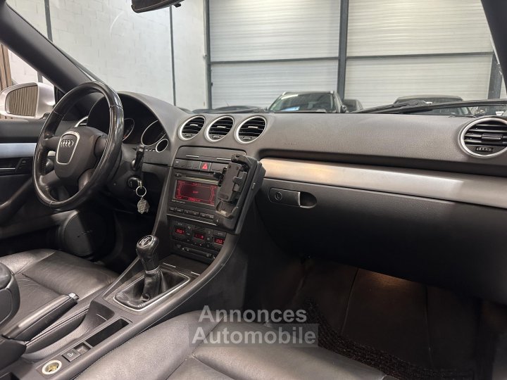 Audi A4 Cabriolet 18i Tbo 163 ch Design Edition - Suivi Complet - 24