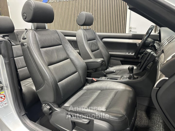 Audi A4 Cabriolet 18i Tbo 163 ch Design Edition - Suivi Complet - 25