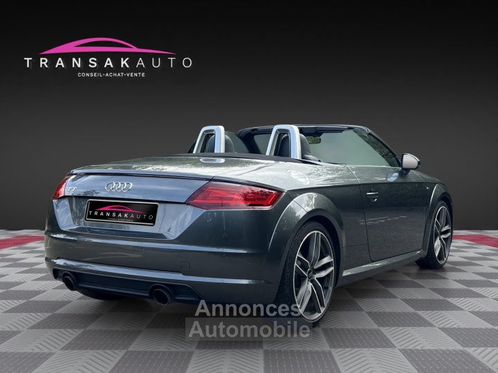 Audi TT ROADSTER 18 TFSI 180 S tronic 7 S line / Suivi complet / Virtual Cockpit - 5