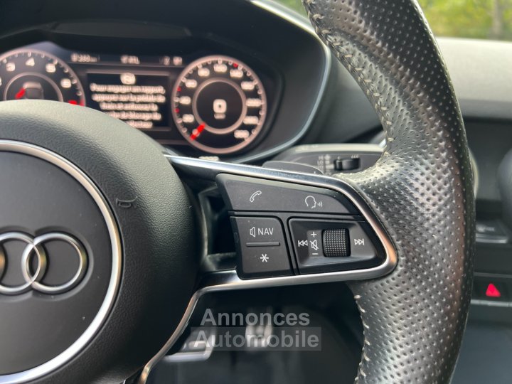 Audi TT ROADSTER 18 TFSI 180 S tronic 7 S line / Suivi complet / Virtual Cockpit - 13