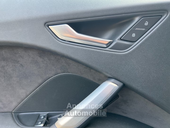 Audi TT ROADSTER 18 TFSI 180 S tronic 7 S line / Suivi complet / Virtual Cockpit - 16
