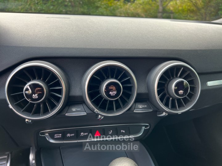 Audi TT ROADSTER 18 TFSI 180 S tronic 7 S line / Suivi complet / Virtual Cockpit - 18