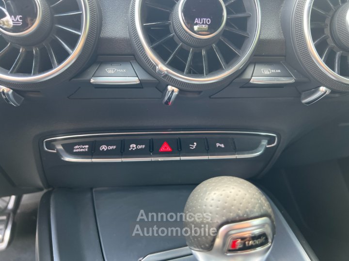 Audi TT ROADSTER 18 TFSI 180 S tronic 7 S line / Suivi complet / Virtual Cockpit - 19
