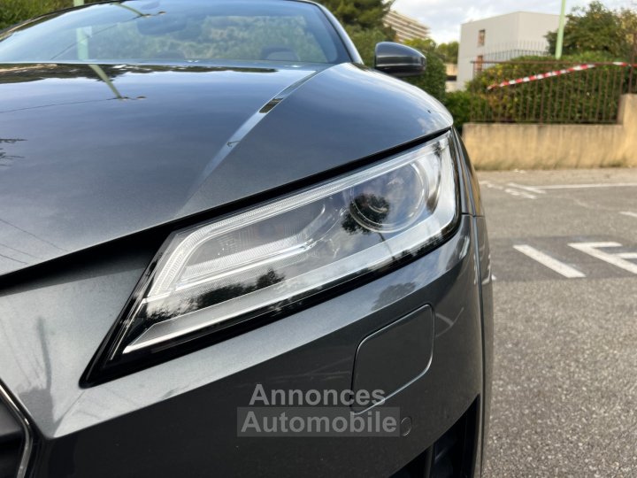 Audi TT ROADSTER 18 TFSI 180 S tronic 7 S line / Suivi complet / Virtual Cockpit - 31