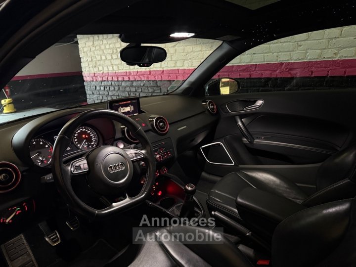 Audi S1 20 TFSI 231 Quattro Toit Ouvrant Si&egrave;ges Sport Ciel Etoil&eacute; GARANTIE 12 MOIS - 18