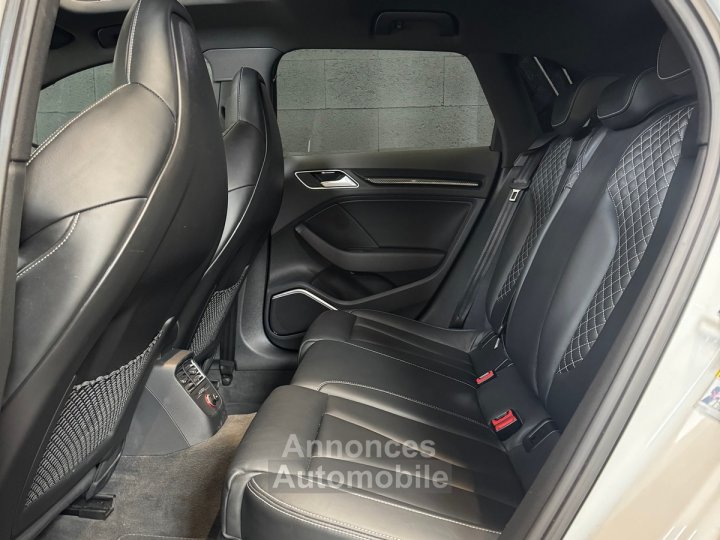 Audi S3 SPORTBACK 20 TFSI 300CH QUATTRO S TRONIC 6 - 17