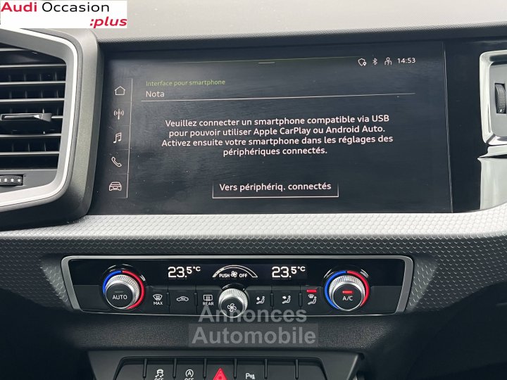 Audi A1 Sportback 25 TFSI 95 ch BVM5 Advanced - 10