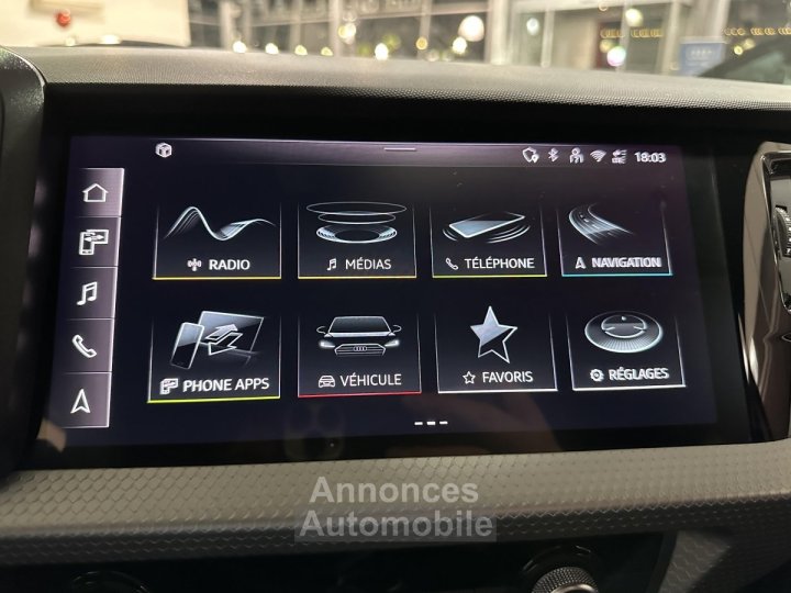 Audi A1 Sportback 35 TFSI 150 ch S tronic 7 S Line Plus - 15