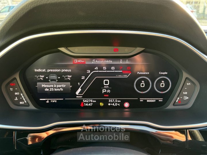 Audi RS Q3 SPORTBACK Sportback 25 TFSI 400 ch S tronic 7 - 17