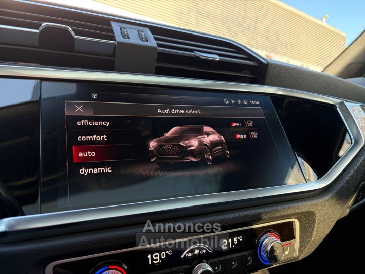 Audi RS Q3 SPORTBACK Sportback 25 TFSI 400 ch S tronic 7 - 21