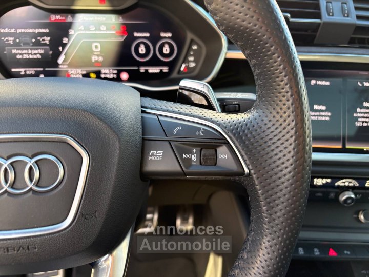Audi RS Q3 SPORTBACK Sportback 25 TFSI 400 ch S tronic 7 - 34