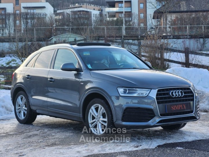 Audi Q3 20 TDI 120 ch S line toit ouvrant - 1