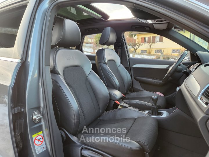 Audi Q3 20 TDI 120 ch S line toit ouvrant - 13