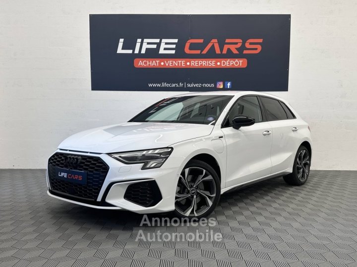 Audi A3 Sportback (8y) 40 TFSI e 204ch S line 2021 3&egrave;me main entretien complet 375,61&euro; /mois* - 1