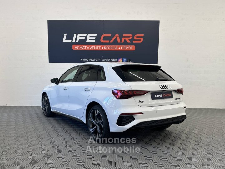 Audi A3 Sportback (8y) 40 TFSI e 204ch S line 2021 3&egrave;me main entretien complet 375,61&euro; /mois* - 7