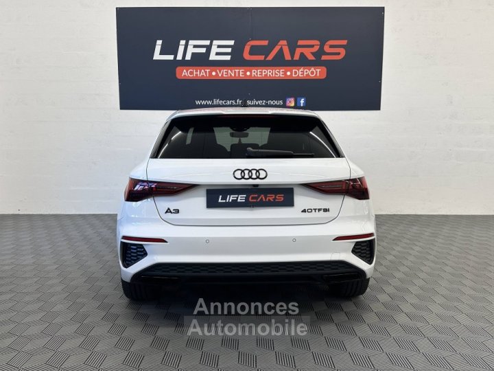 Audi A3 Sportback (8y) 40 TFSI e 204ch S line 2021 3&egrave;me main entretien complet 375,61&euro; /mois* - 9