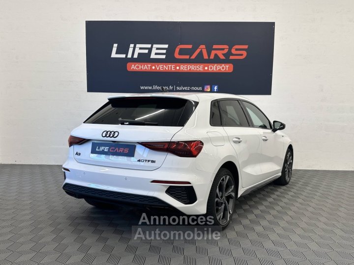 Audi A3 Sportback (8y) 40 TFSI e 204ch S line 2021 3&egrave;me main entretien complet 375,61&euro; /mois* - 10