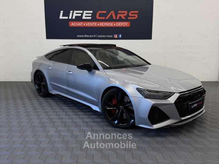 Audi RS7 Sportback II 40 V8 TFSI 600ch quattro tiptronic 8 2020 fran&ccedil;aise entretien complet - 5
