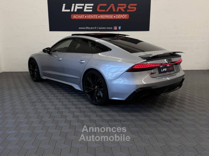 Audi RS7 Sportback II 40 V8 TFSI 600ch quattro tiptronic 8 2020 fran&ccedil;aise entretien complet - 9