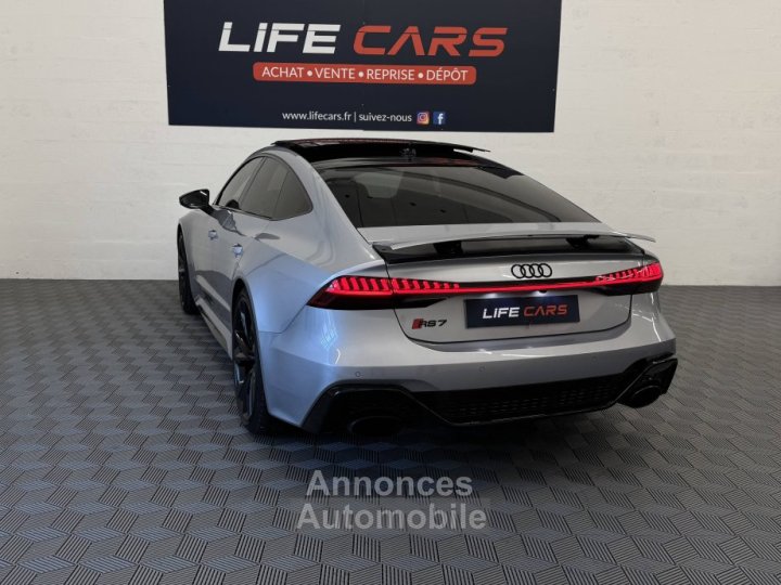 Audi RS7 Sportback II 40 V8 TFSI 600ch quattro tiptronic 8 2020 fran&ccedil;aise entretien complet - 10