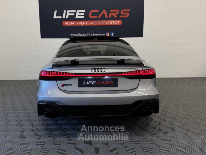 Audi RS7 Sportback II 40 V8 TFSI 600ch quattro tiptronic 8 2020 fran&ccedil;aise entretien complet - 11