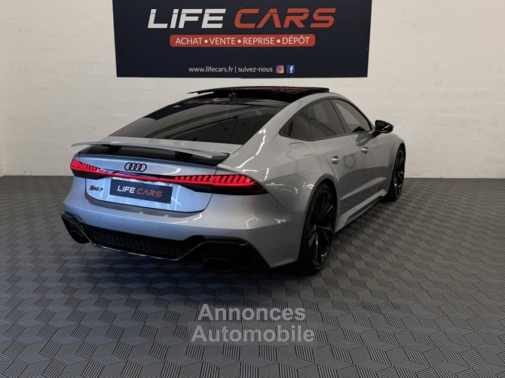 Audi RS7 Sportback II 40 V8 TFSI 600ch quattro tiptronic 8 2020 fran&ccedil;aise entretien complet - 12