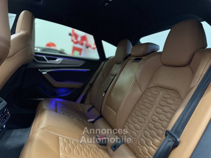 Audi RS7 Sportback II 40 V8 TFSI 600ch quattro tiptronic 8 2020 fran&ccedil;aise entretien complet - 21