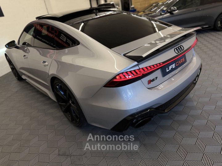 Audi RS7 Sportback II 40 V8 TFSI 600ch quattro tiptronic 8 2020 fran&ccedil;aise entretien complet - 26